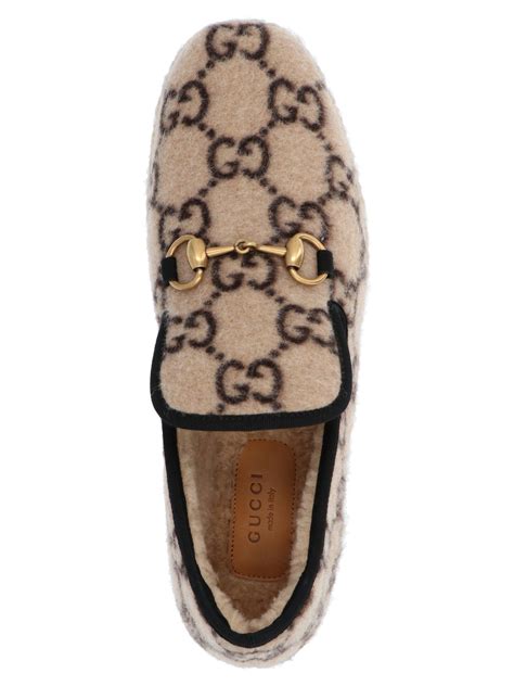 gucci wool loafers dames|gucci lace up loafers.